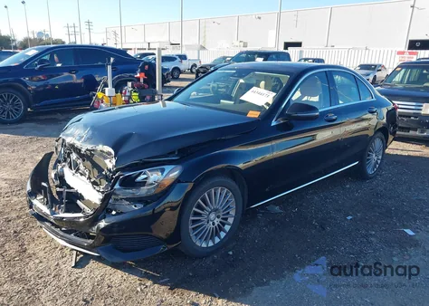 2016 Mercedes-Benz C 300 Luxury 4Matic from USA, damaged, VIN 55SWF4KB1GU137280
